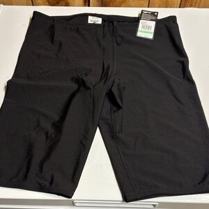 Speedo Black Men's Swim Hybrids